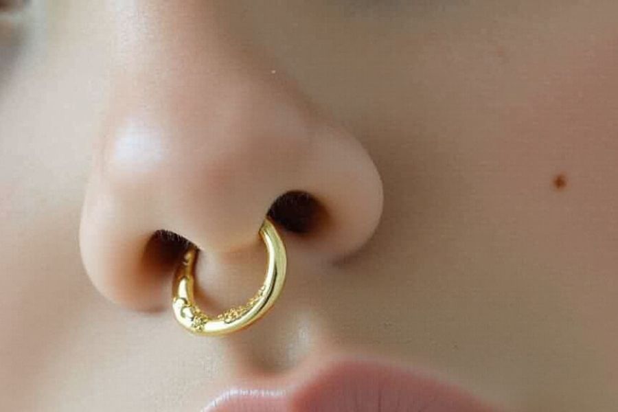 Kandivali’s Finest Pressing Nose Rings – Kosher Jewels