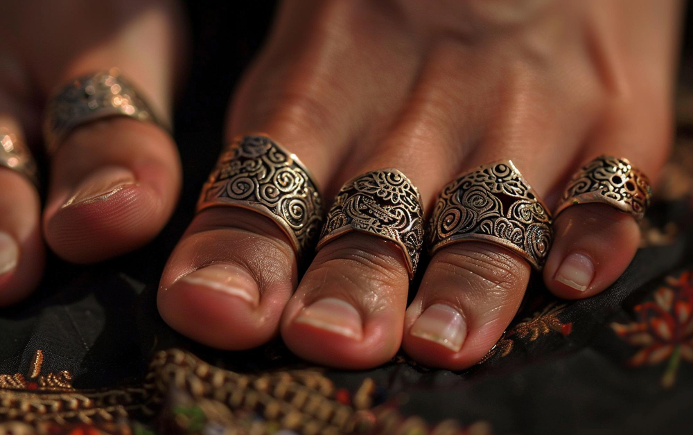 Silver Toe Rings I Every Step Shines with Kosher I Kandivali